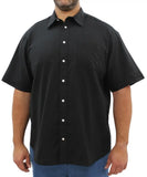Mens Short Sleeve Linen Shirt