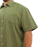 Mens Short Sleeve Linen Shirt