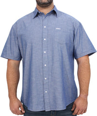 Mens Short Sleeve Oxford Shirt | R519.90 Eagle Clothing Plus Size Big & Tall