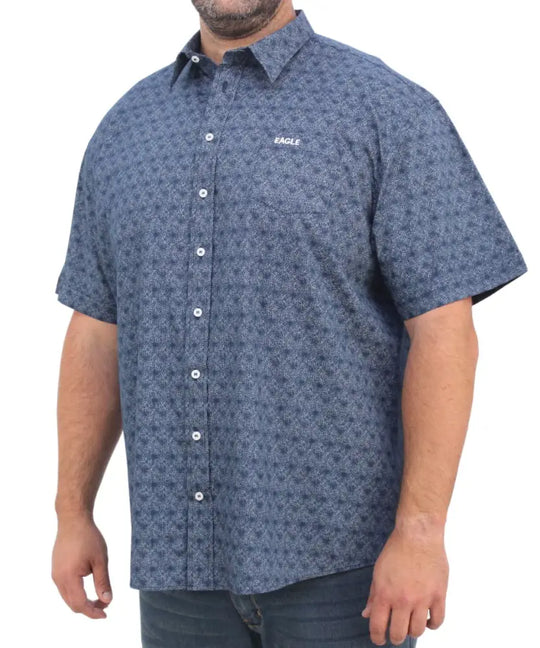 Mens Short Sleeve Printed Shirt