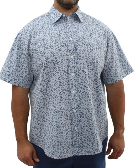 Mens Short Sleeve Printed Shirt