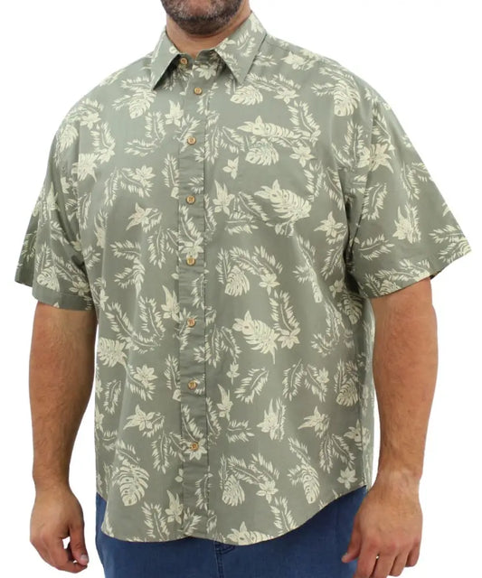 Mens Short Sleeve Printed Shirt