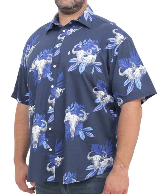Mens Short Sleeve Printed Shirt
