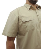 Mens Short Sleeve Soft Bush Shirt | Eagle Clothing | Plus Size | Big & Tall