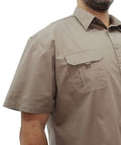 Mens Short Sleeve Soft Bush Shirt | Eagle Clothing | Plus Size | Big & Tall