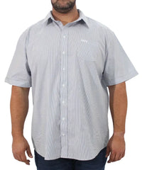 Mens Short Sleeve Stripe Shirt