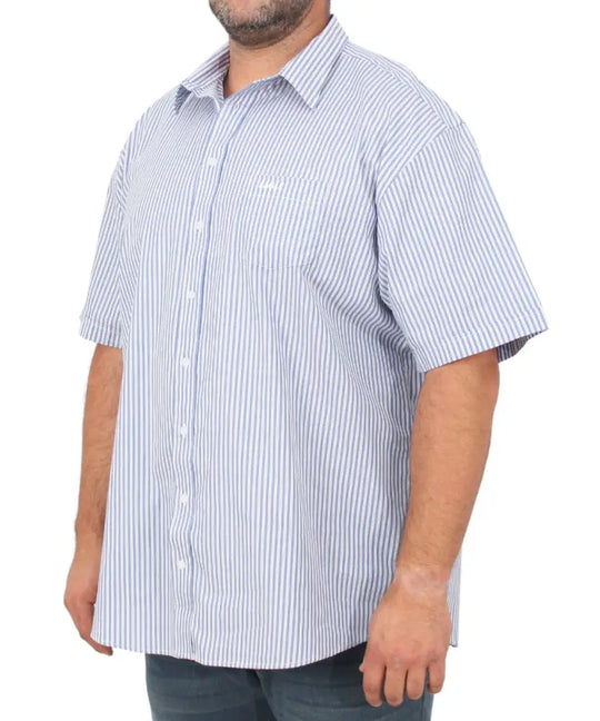 Mens Short Sleeve Stripe Shirt
