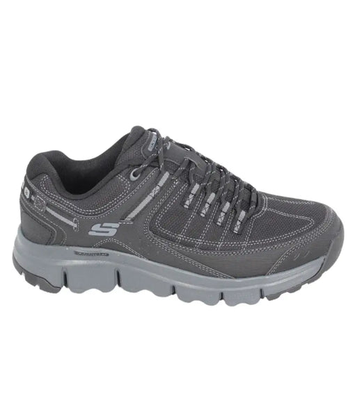Mens skechers lace up discount
