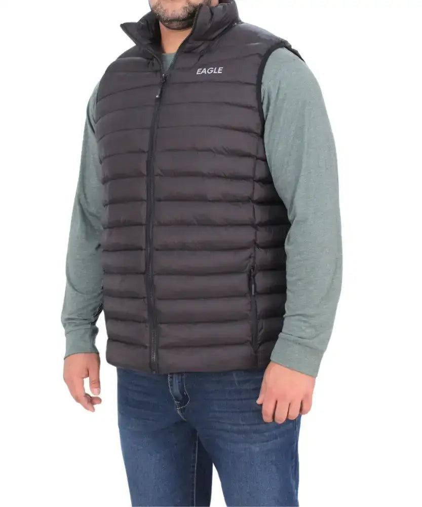 Mens Sleeveless Puffer Jacket | Eagle Clothing | Plus Size | Big & Tall