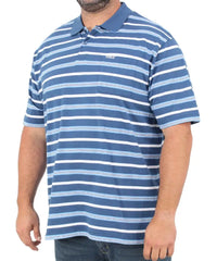 Mens Stripe Golfer | R419.90 | Eagle Clothing | Plus Size | Big & Tall