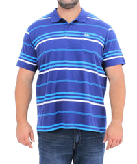 Mens Stripe Golfer | R399.90 Eagle Clothing Plus Size Big & Tall