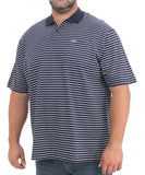 Mens Stripe Golfer | R419.90 | Eagle Clothing | Plus Size | Big & Tall