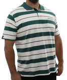 Mens Stripe Golfer | Eagle Clothing | Plus Size | Big & Tall