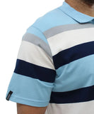 Mens Stripe Golfer | Eagle Clothing | Plus Size | Big & Tall