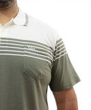 Mens Stripe Golfer | Eagle Clothing | Plus Size | Big & Tall