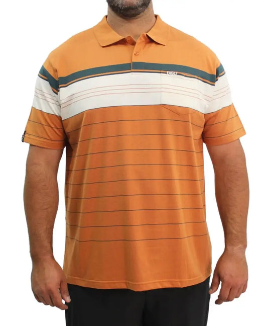 Mens Stripe Golfer