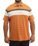Mens Stripe Golfer | R419.90 | Eagle Clothing | Plus Size | Big & Tall