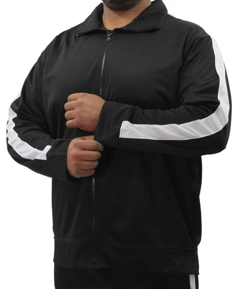 Mens Tricot Zip Up Track | Eagle Clothing | Plus Size | Big & Tall