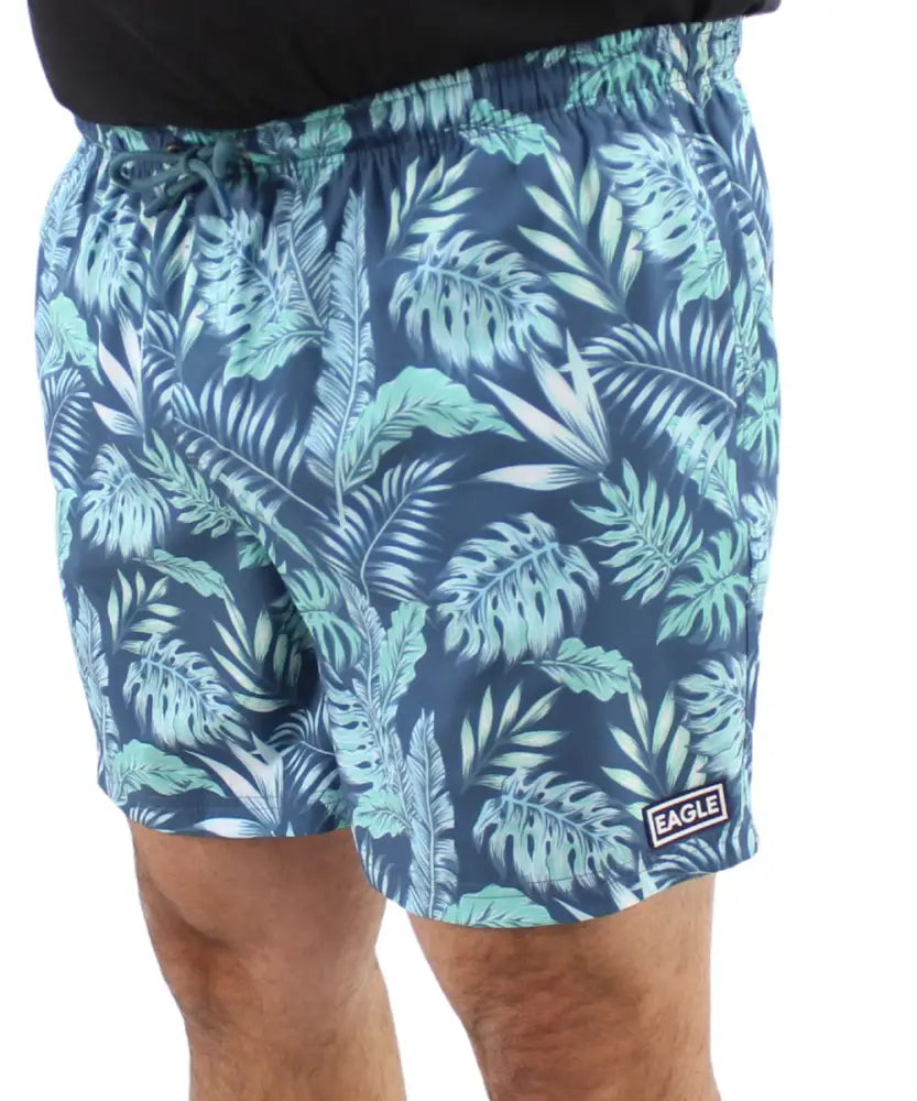 Mens Tropical Swim Shorts | Eagle Clothing | Plus Size | Big & Tall