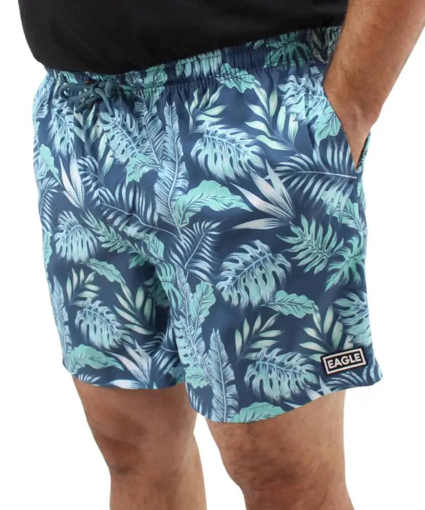 Mens Tropical Swim Shorts | Eagle Clothing | Plus Size | Big & Tall