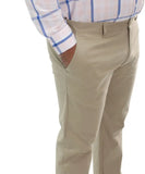Mens Twill Chino Trouser | Eagle Clothing | Plus Size | Big & Tall