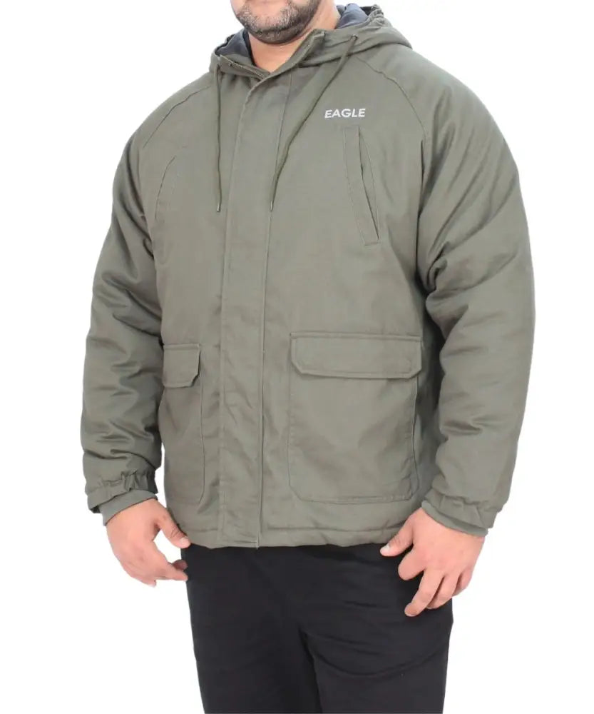 Mens Twill Parka Jacket | R1399.90 Eagle Clothing Plus Size Big & Tall