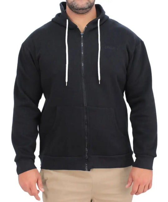 Mens Zip Through Hoody