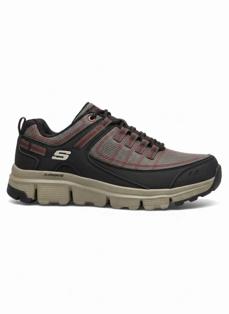 Mens Skechers Sketch Summits At Olive/Blk