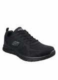Mens Sketchers Track Black