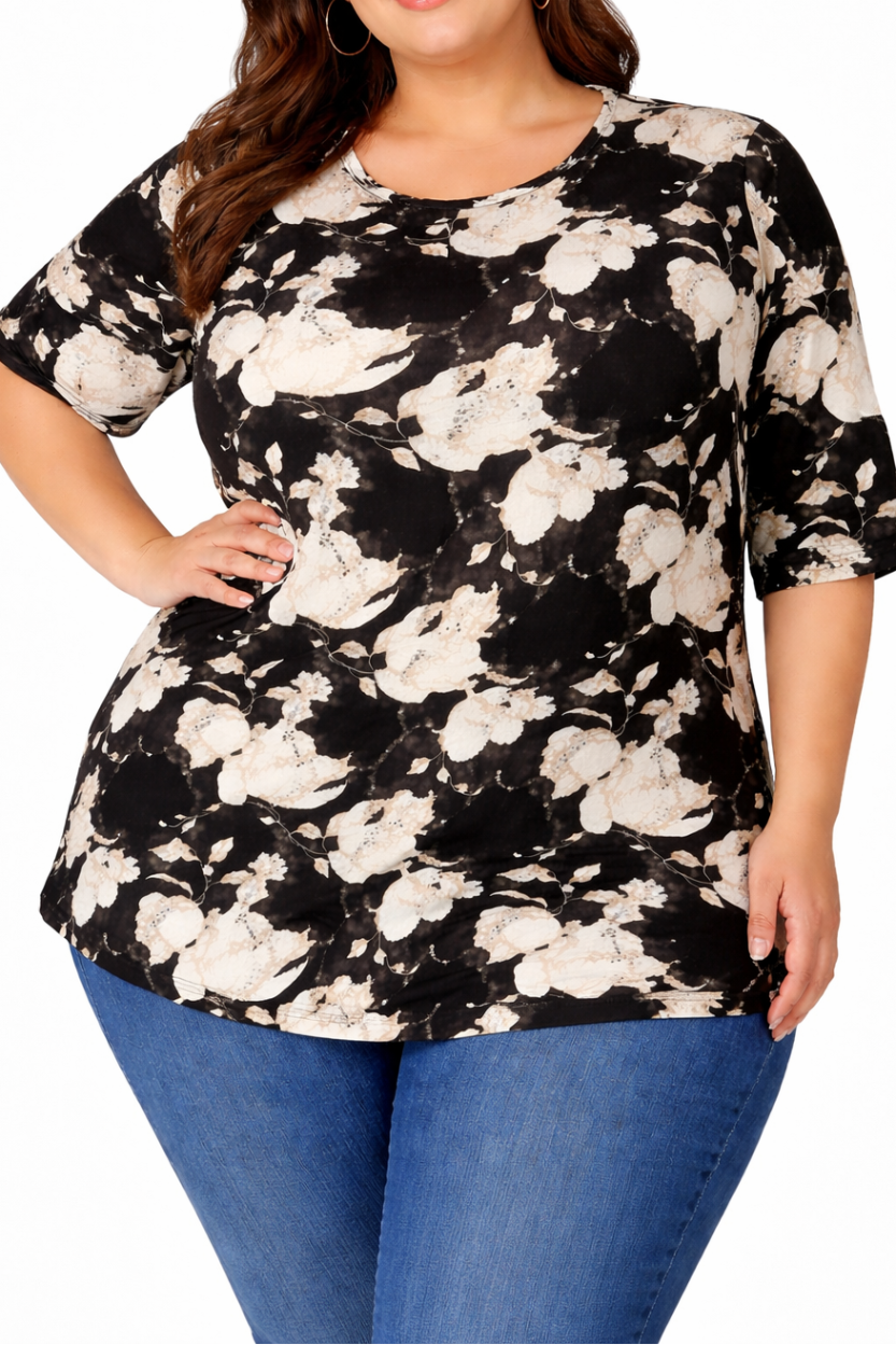 Ladies Anglaise Print Tunic