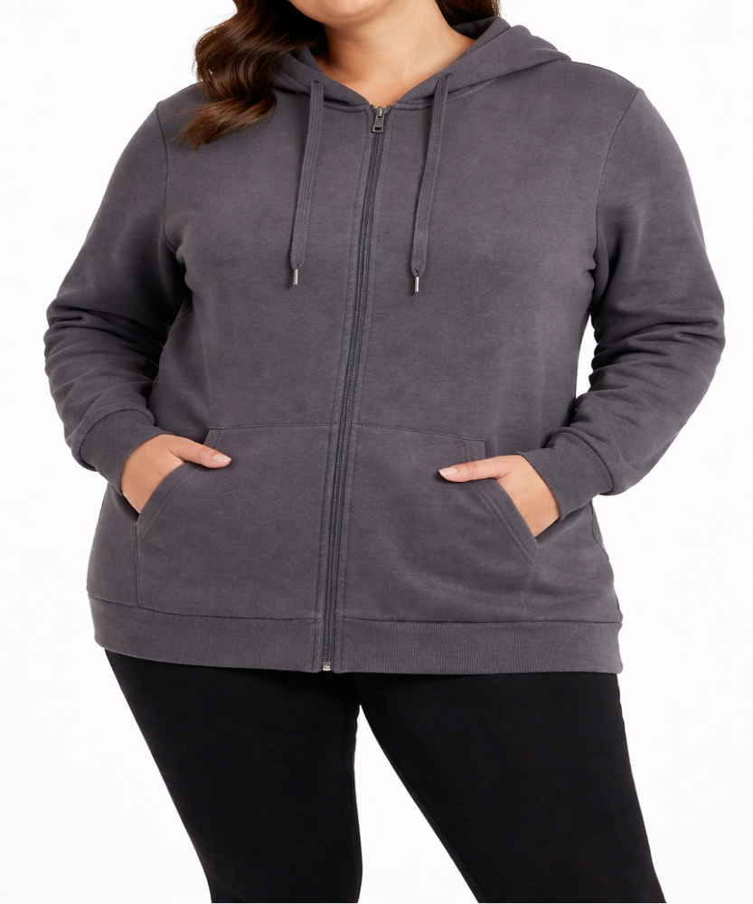 Ladies Hoody Track top CHARC